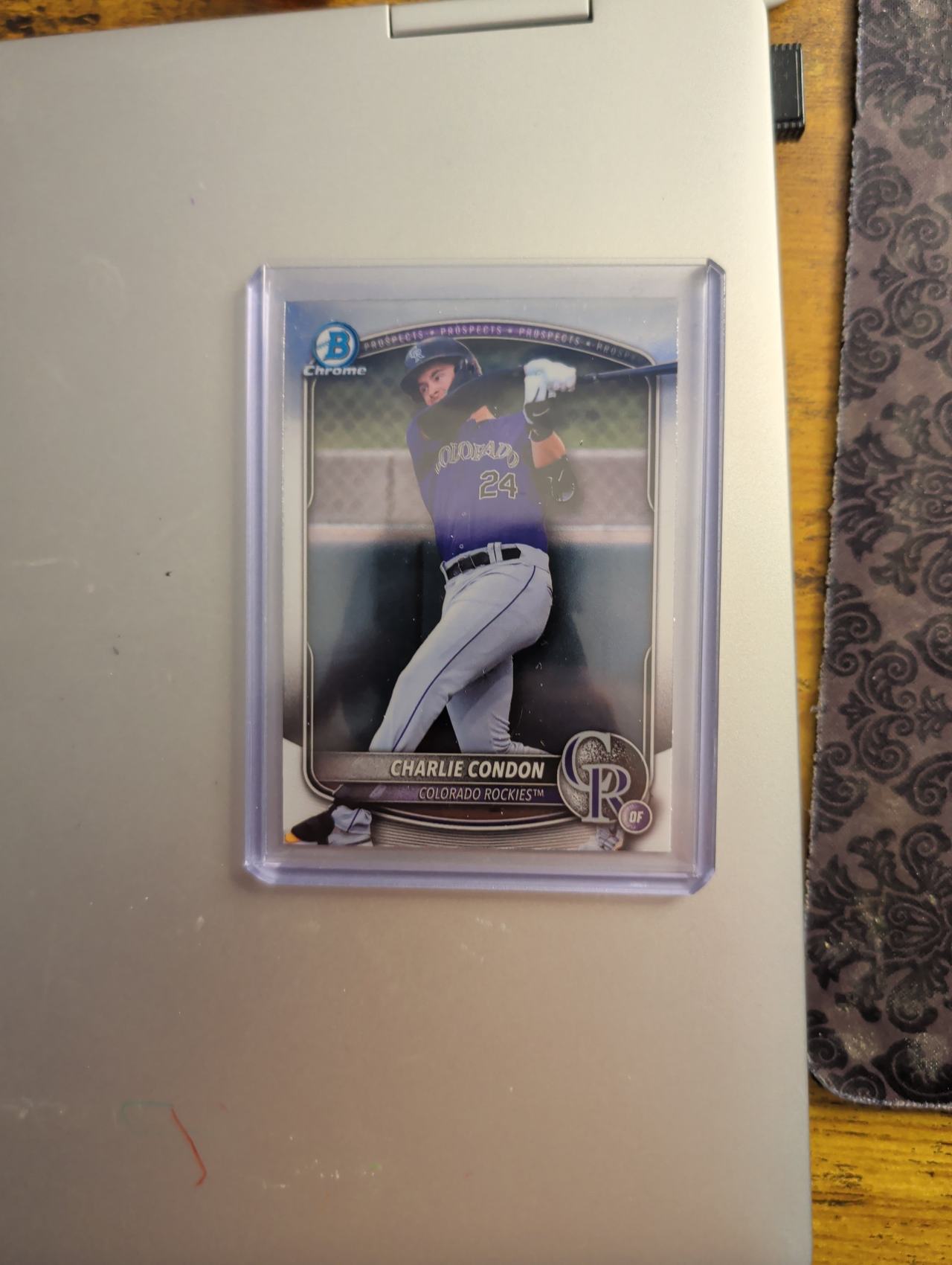 2024 Bowman Chrome Charlie Condon Colorado Rockies Prospect Card