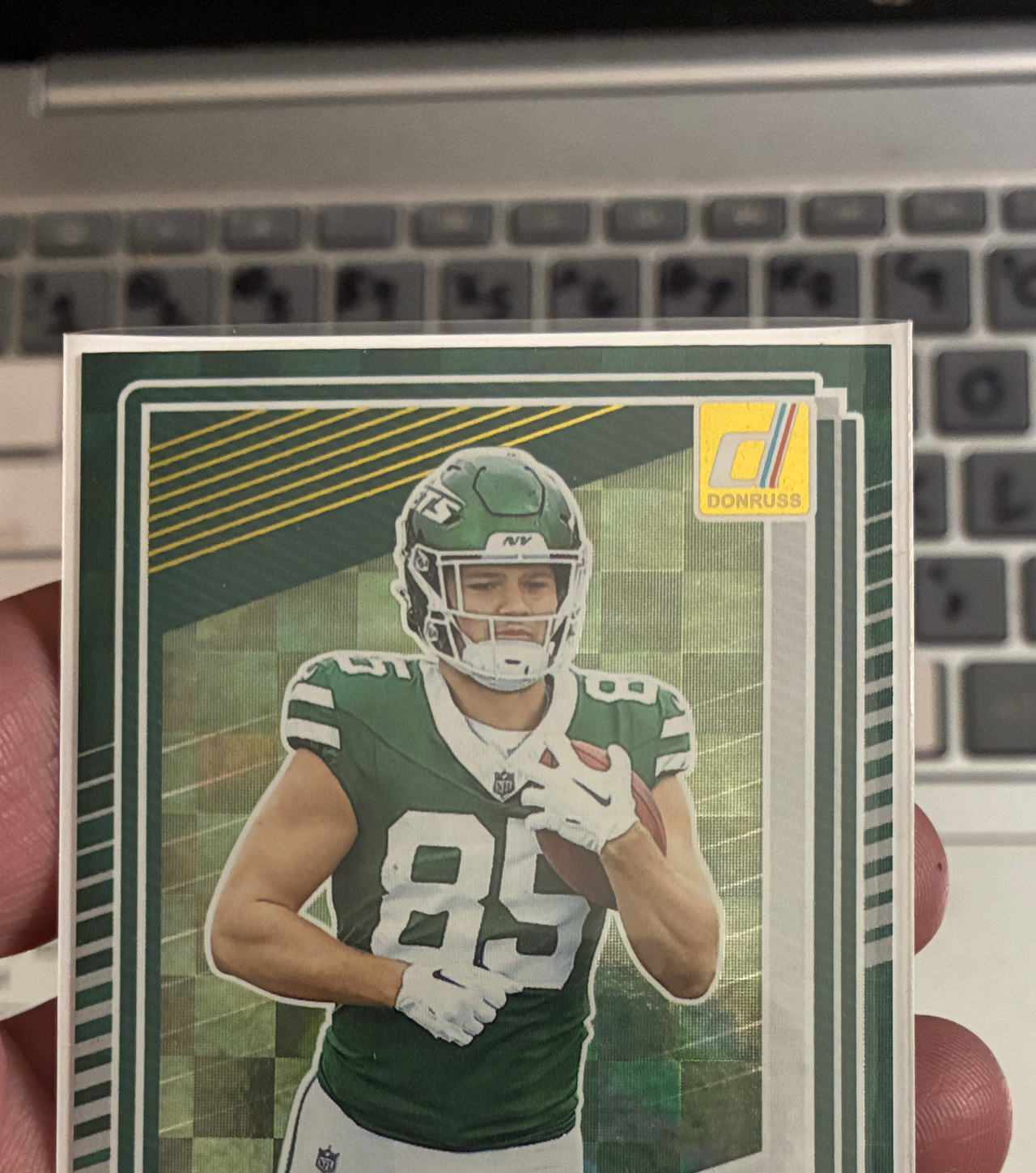 2022 Donruss Optic Jeremy Ruckert Green Velocity Rookie Card