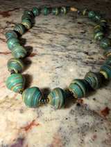 Akola Project Recycled Paper Bead Necklace - Image 2