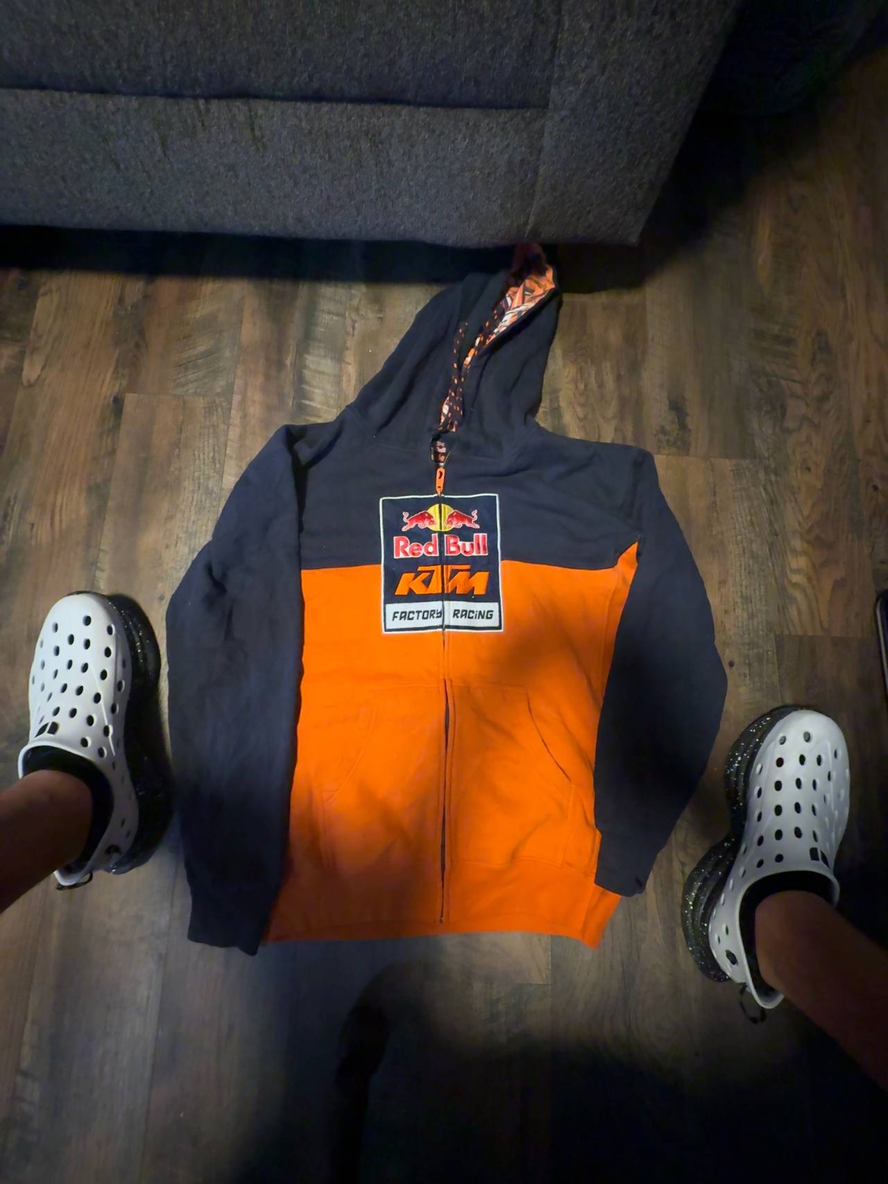 Red Bull KTM Factory Racing Hoodie Orange/Blue