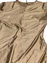 SKIMS Fits Everybody Metallic T-Shirt Maxi Dress Size 3X - Image 4