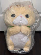 Amuse Hige Manjyu Plush Cat Large Pillow Stuffed Animal Arcade Prize - Image 1