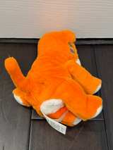 Carter's Just One You Tiger Plush Baby Rattle Orange/White - Image 3