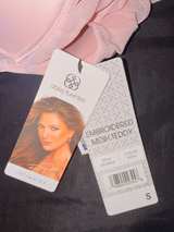 Ross Embroidered Mesh Bodysuit Teddy - Image 3