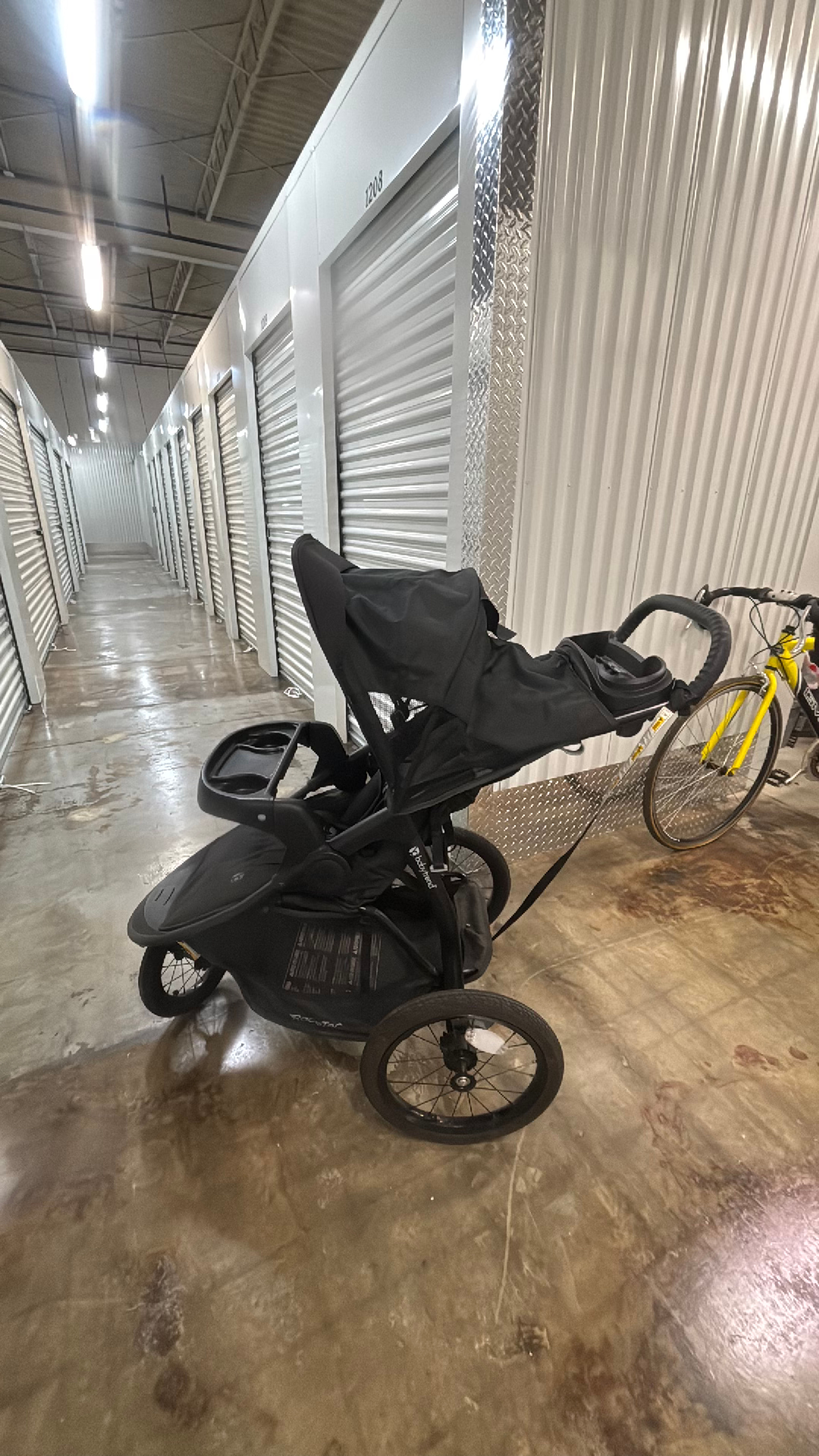 Baby Trend Expedition Race Tec Plus Jogger Stroller Ultra Black - Image 4