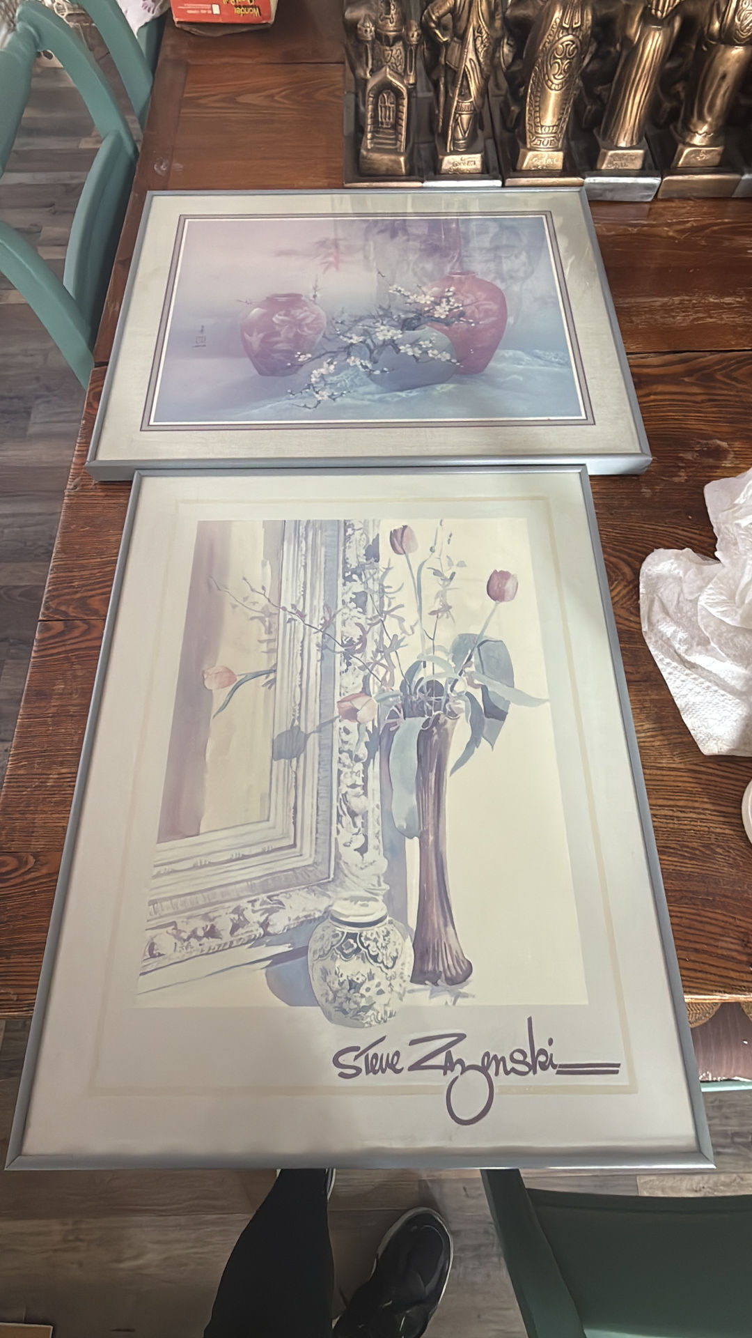 Steve Zaluski Framed Floral Prints