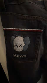 Levi's Original Fake x KAWS Denim Jeans Size 32 - Image 7