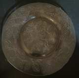 Macbeth Evans Dogwood Pink Depression Glass Luncheon Plate - Image 1