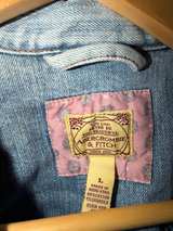 Abercrombie & Fitch Vintage Denim Jean Jacket Y2K Size Large L - Image 4