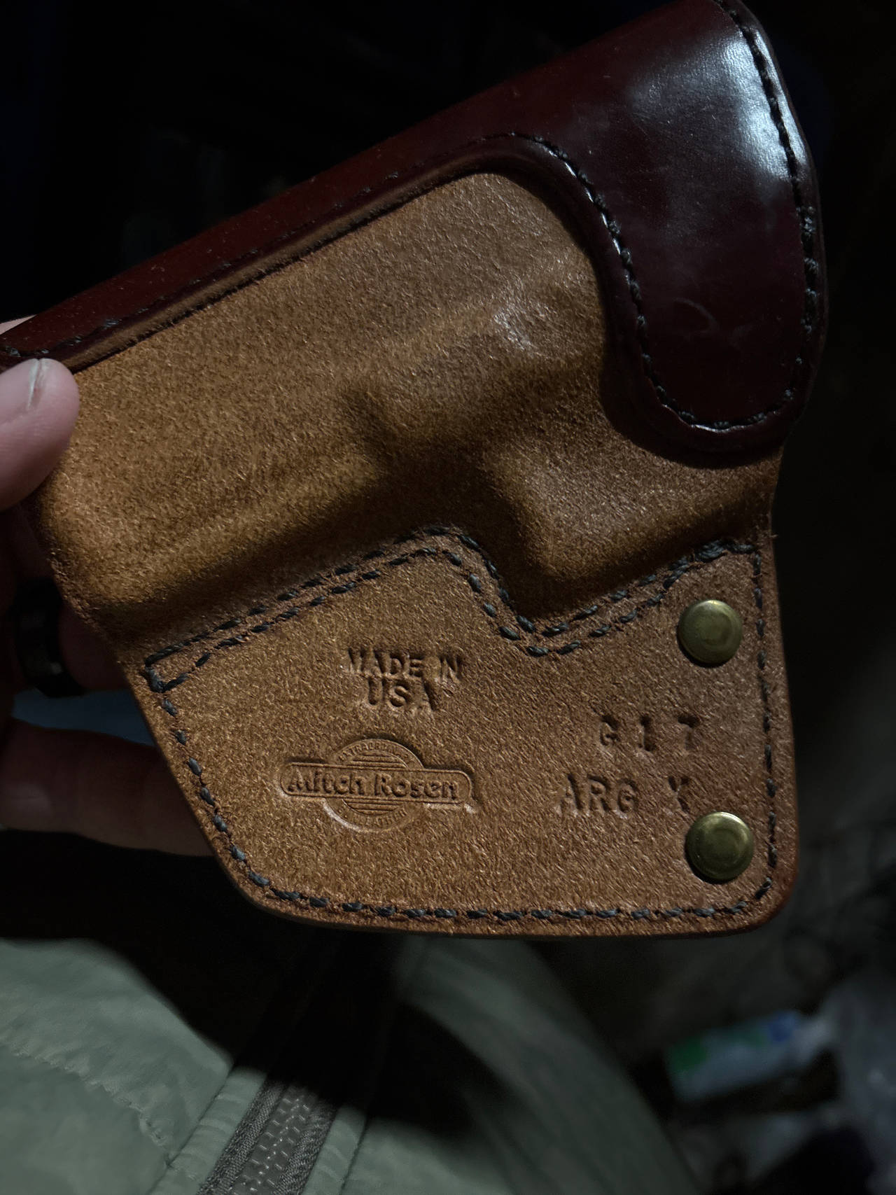 Mitch Rosen Leather Holster