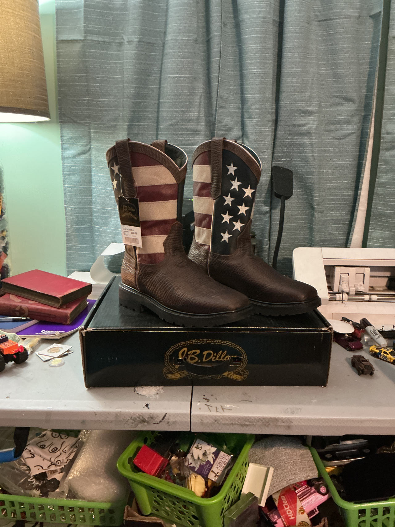 J.B. Dillon Reserve American Flag Boots