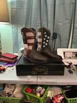 J.B. Dillon Reserve American Flag Boots - Image 1