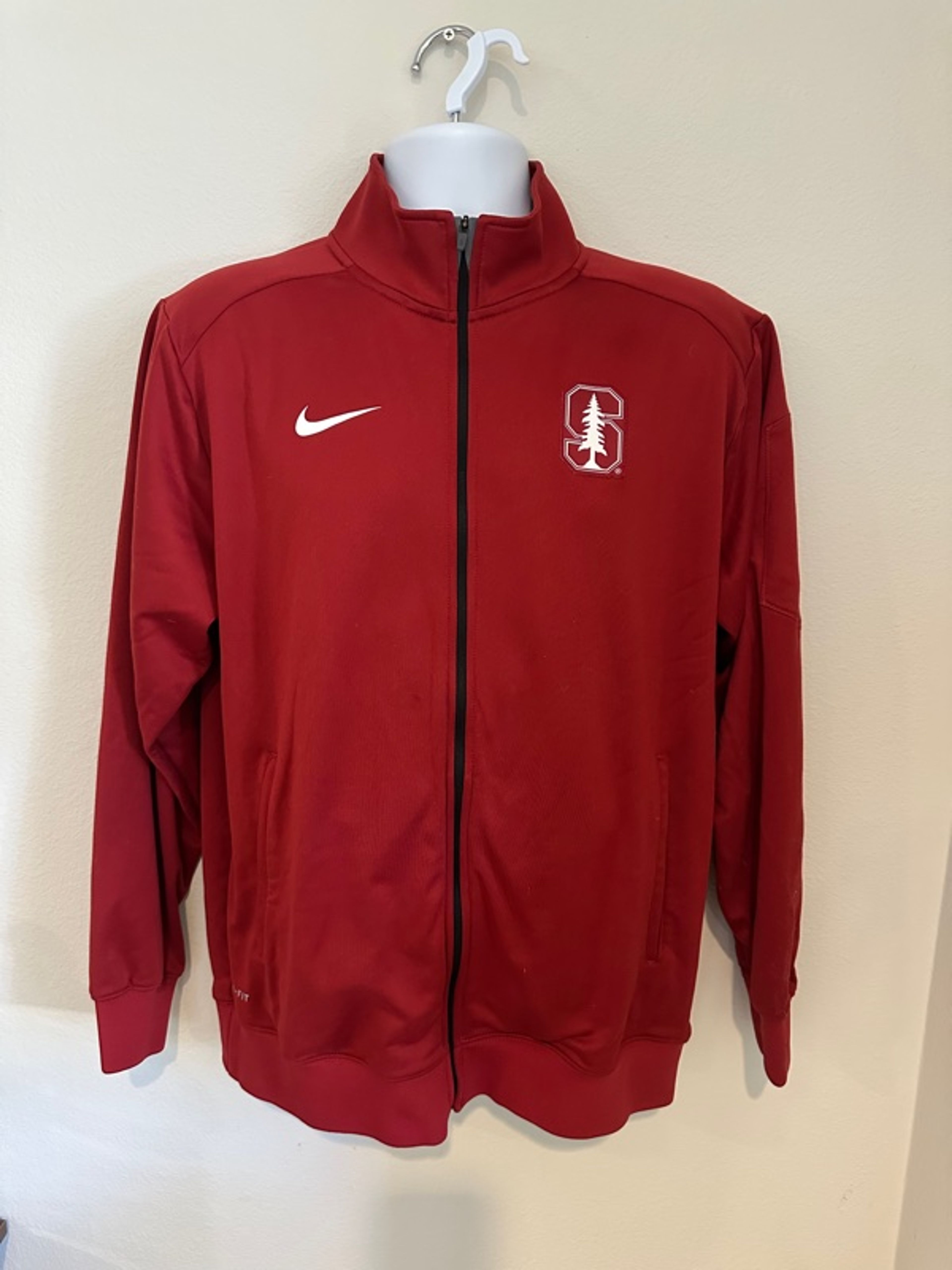 Nike Dri-Fit Jacket- Stanford Cardinal- Red- Men’s Medium