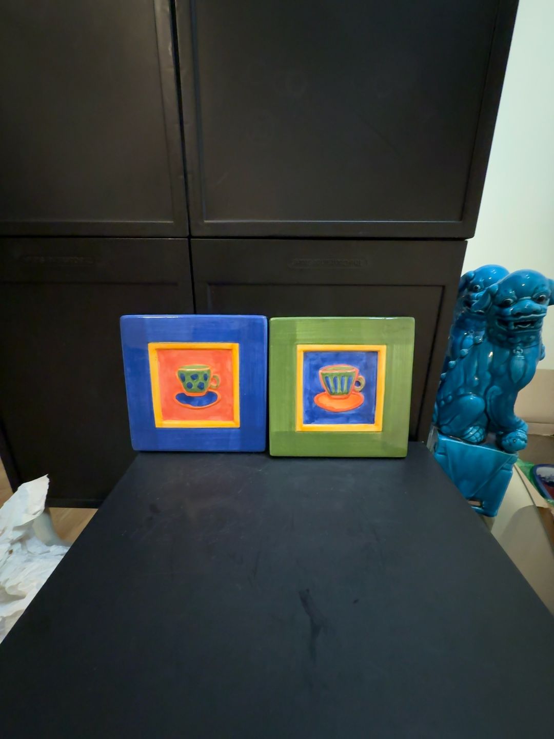 Louis Wain Cats Stone Wall Painting Set