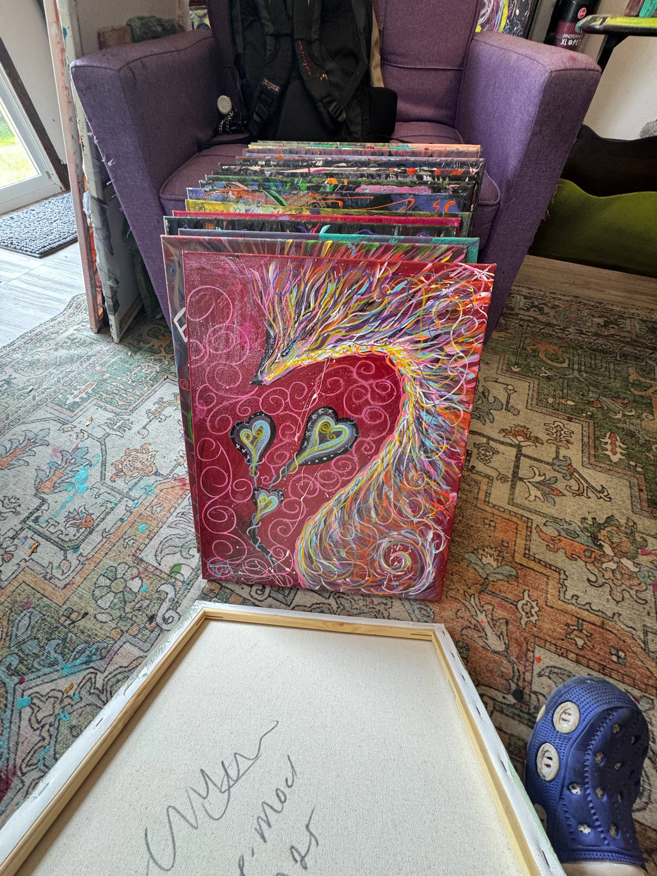 Original Abstract Acrylic Paintings