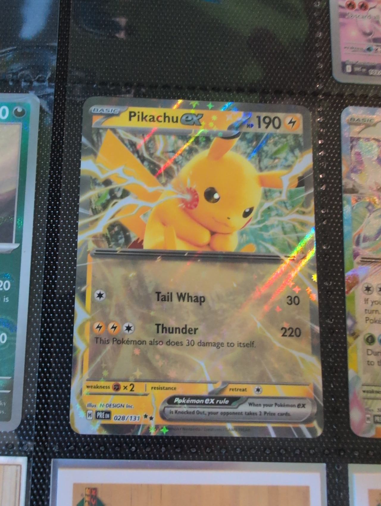 Pikachu ex - Paldean Fates 028/091
