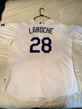 Los Angeles Dodgers MLB White Home Jersey Game Worn - Image 3