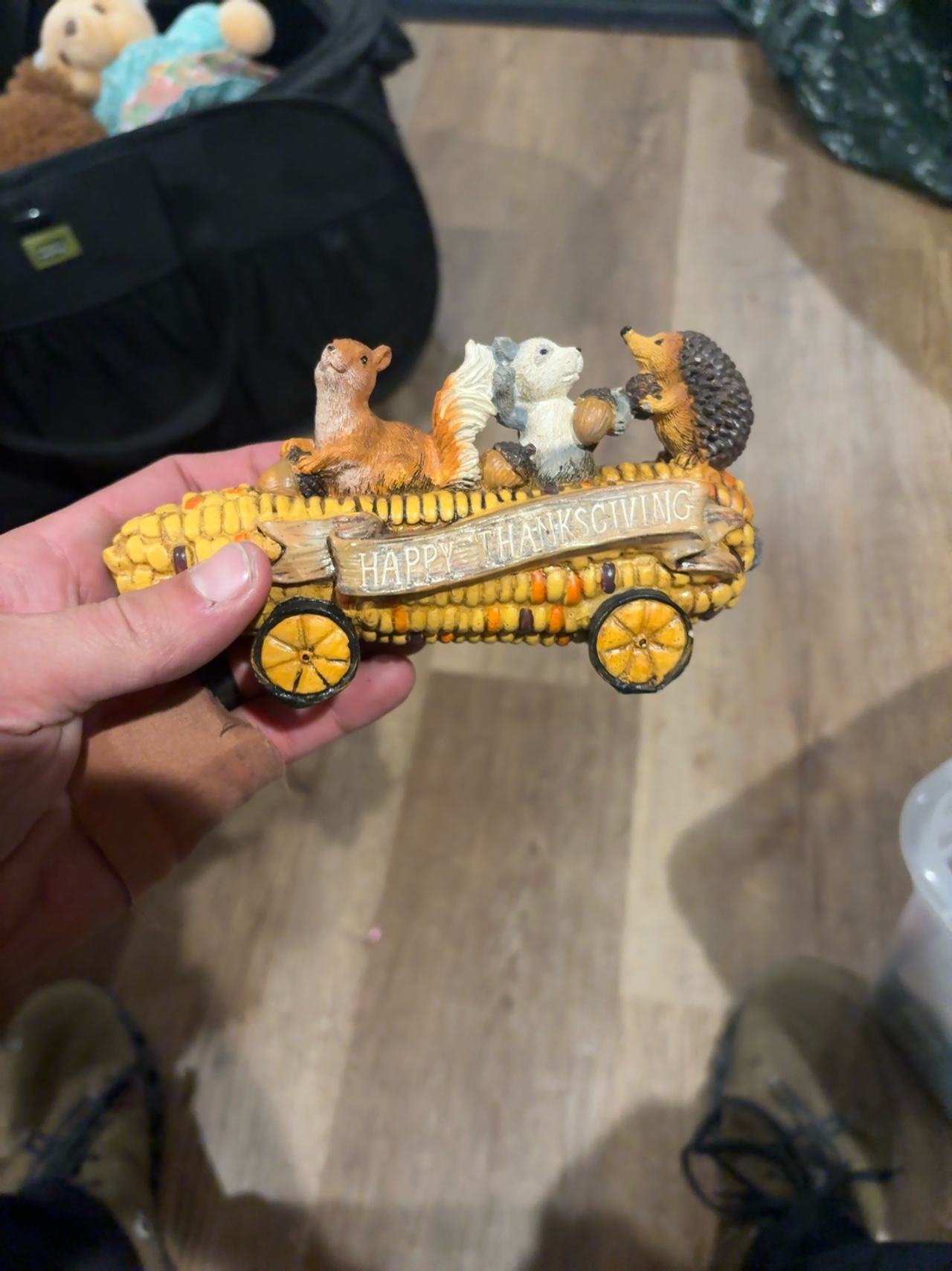 Hodao Scarecrow Harvest Train Set of 3