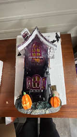 Halloween Harvest Ghostly Manor Light-Up Haunted House - Image 2