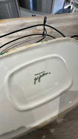 Southern Living @ Home - Gail Pittman “Sienna” Baker w/ stand & serving tray set - Image 6