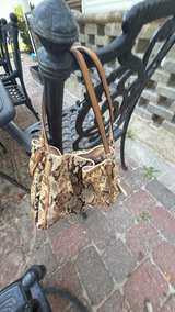 Coach Python Print Leather Hobo Bag - Image 2
