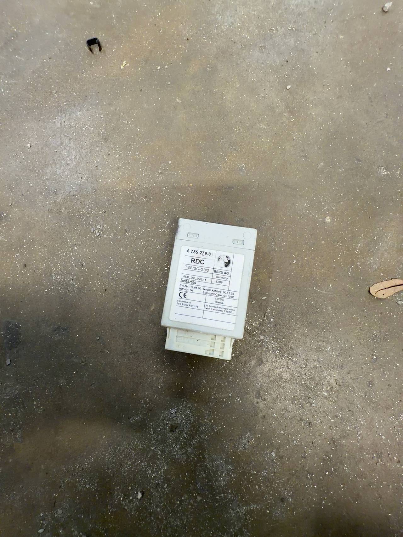 BMW TPMS Tire Pressure Control Unit 6785279-01