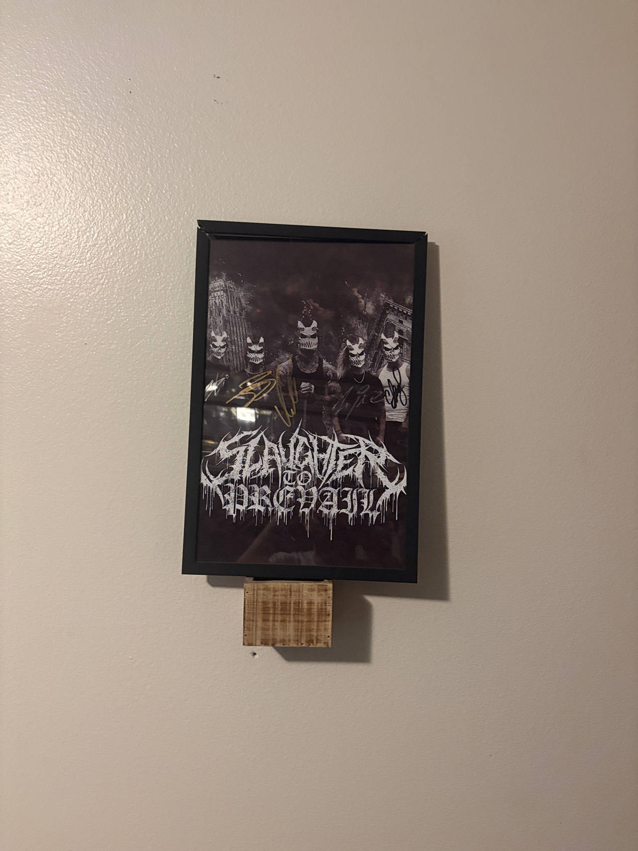 Slaughter to Prevail Signed Poster