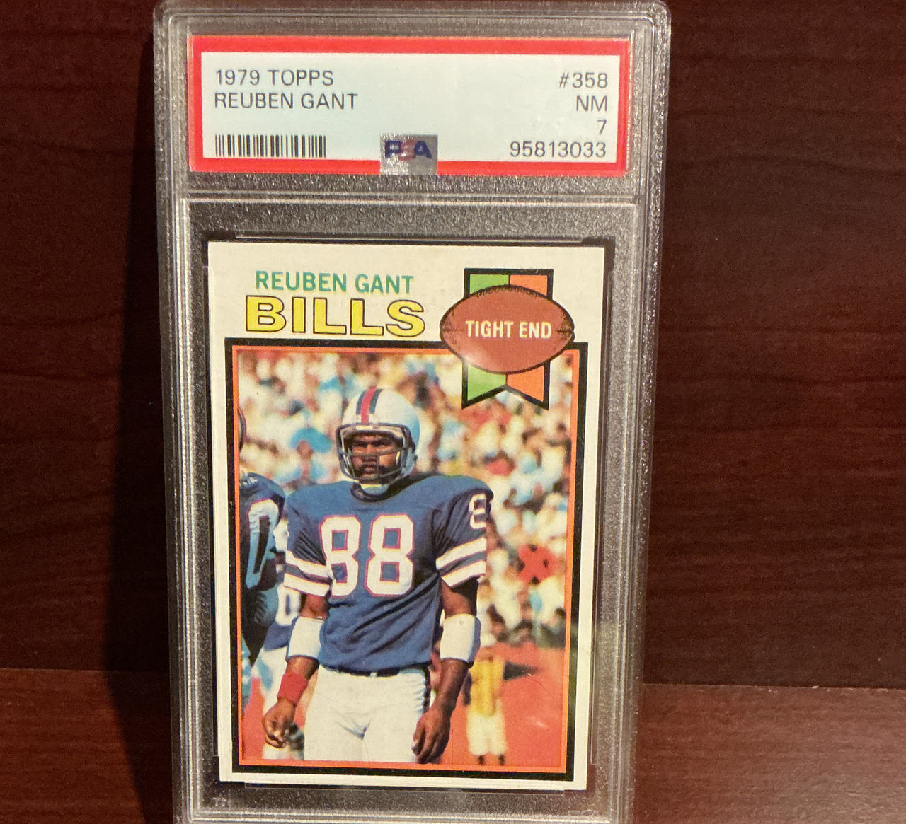 1979 Topps Reuben Gant #358 PSA 7 NM