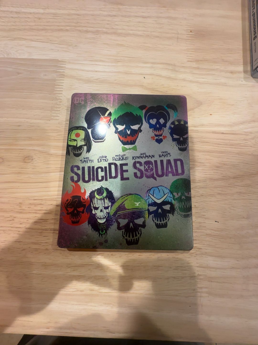 Suicide Squad Blu-ray Steelbook