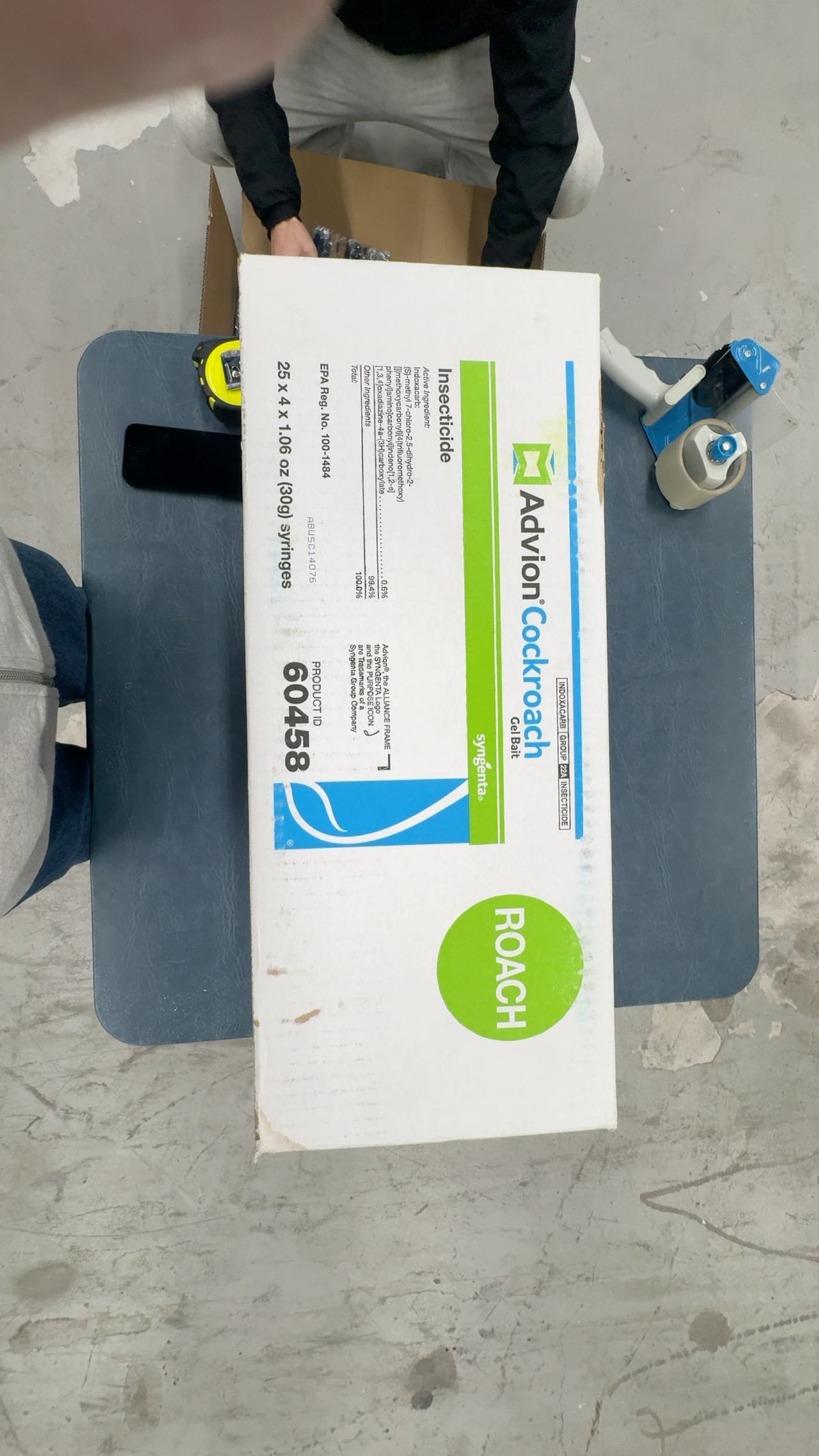 Syngenta Advion Cockroach Gel Bait 4-Tube 30g