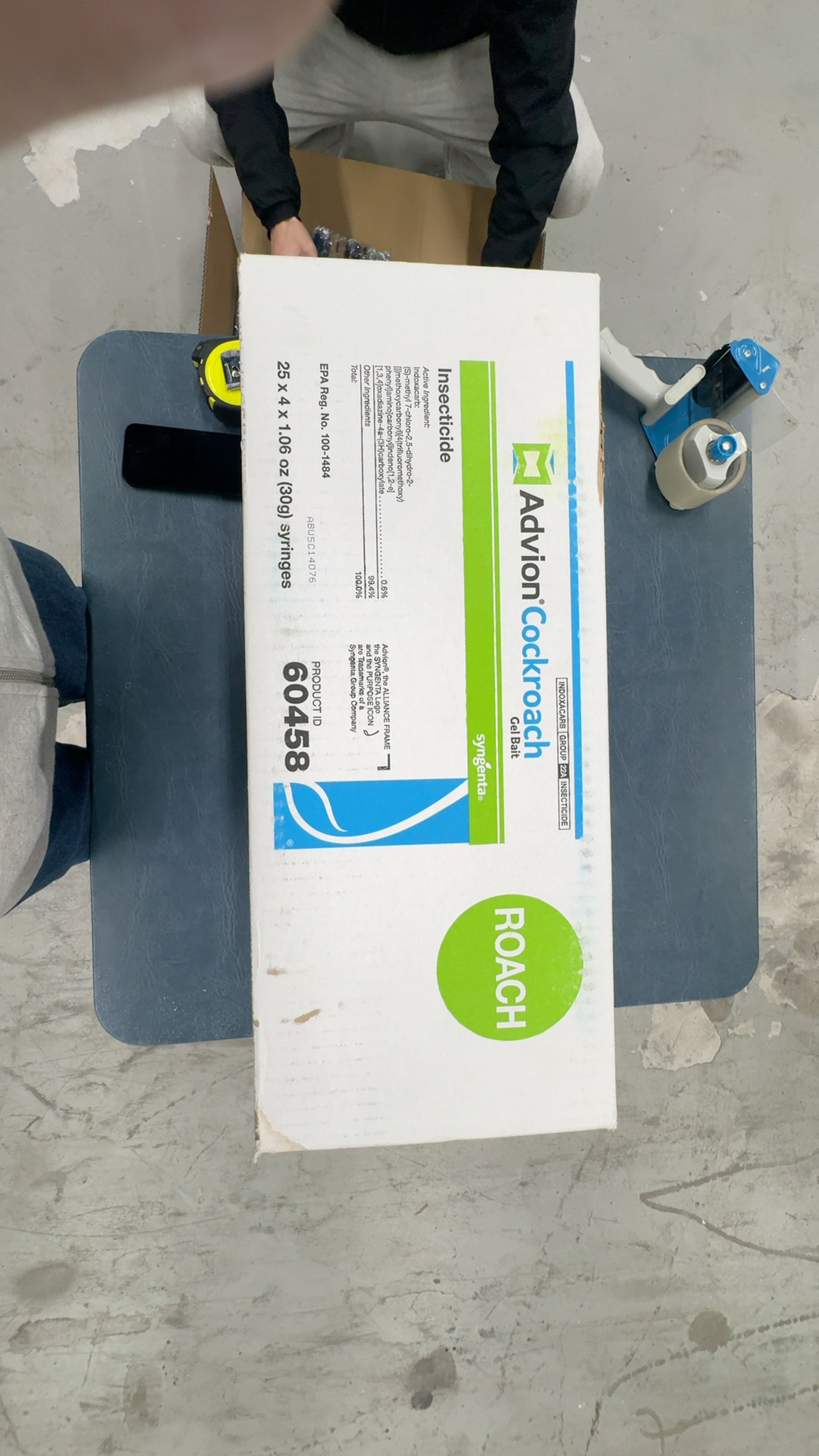 Syngenta Advion Cockroach Gel Bait 4-Tube 30g