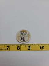 Grand Casino Biloxi $1 Poker Chip - Image 2