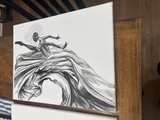 Black and White Ballerina Canvas Art Set - Image 3