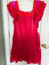 TCEC Ruffle Sleeve Mini Dress size Small NEW - Image 3