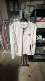 Adidas Aeroready Stretch Woven Tennis Jacket White fits like large (tag removed) - Image 1