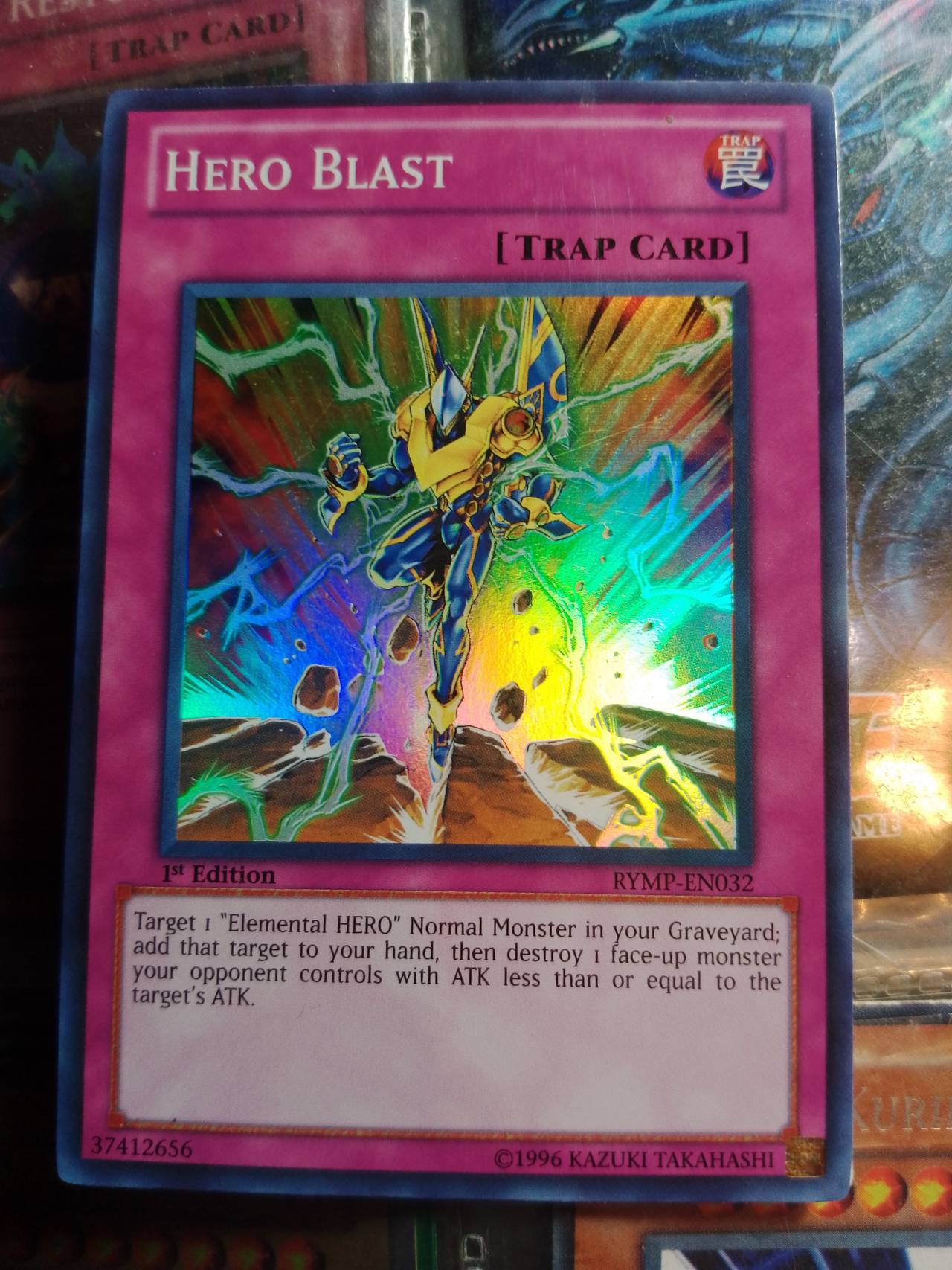 Yu-Gi-Oh! Hero Blast - RYMP-EN032 - Super Rare - 1st Edition