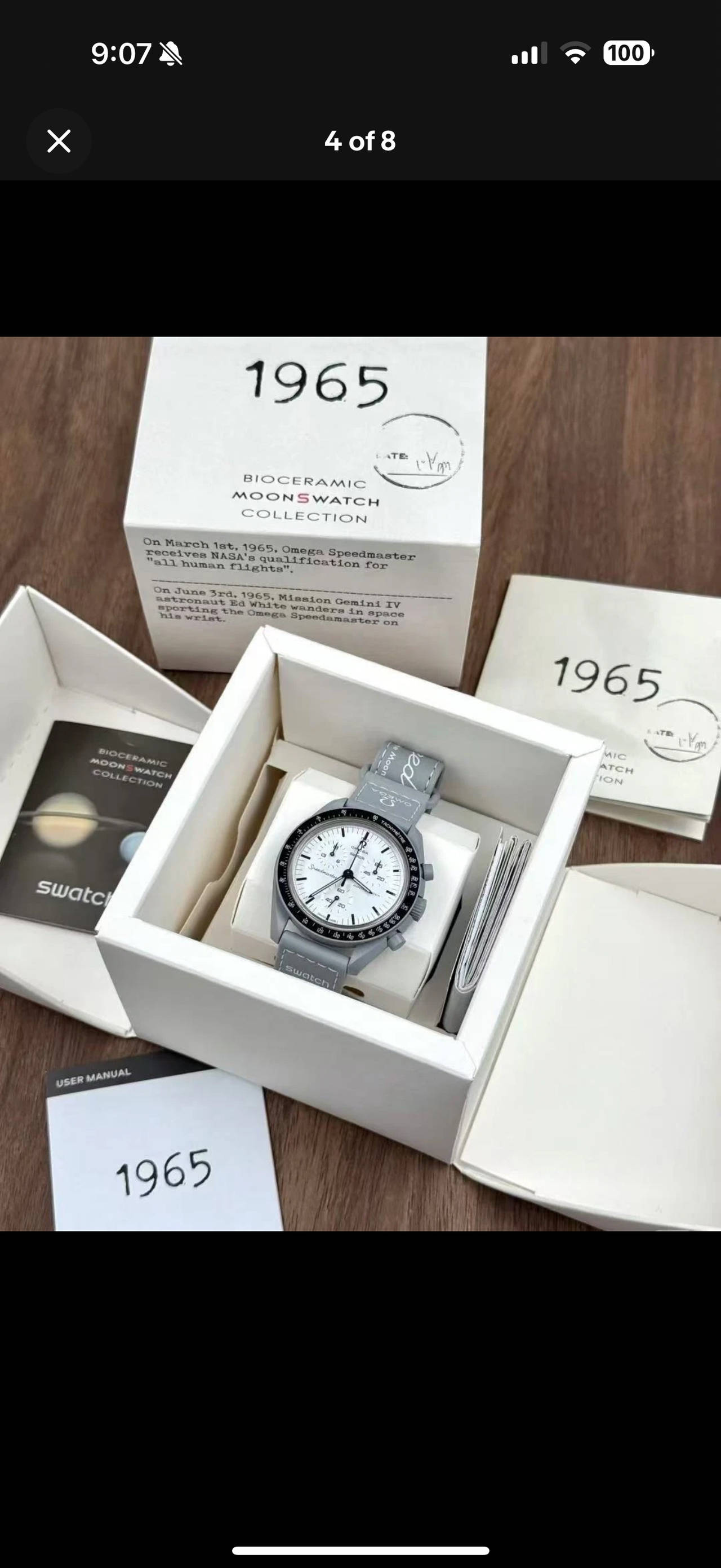 Swatch x Omega Bioceramic MoonSwatch 1965