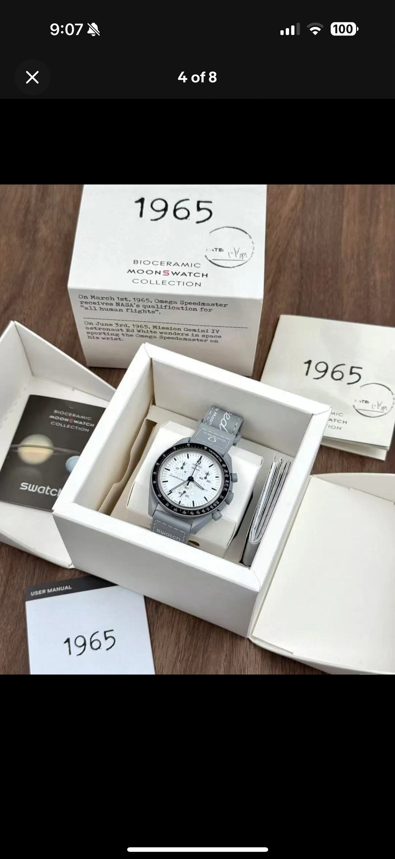 Swatch x Omega Bioceramic MoonSwatch 1965