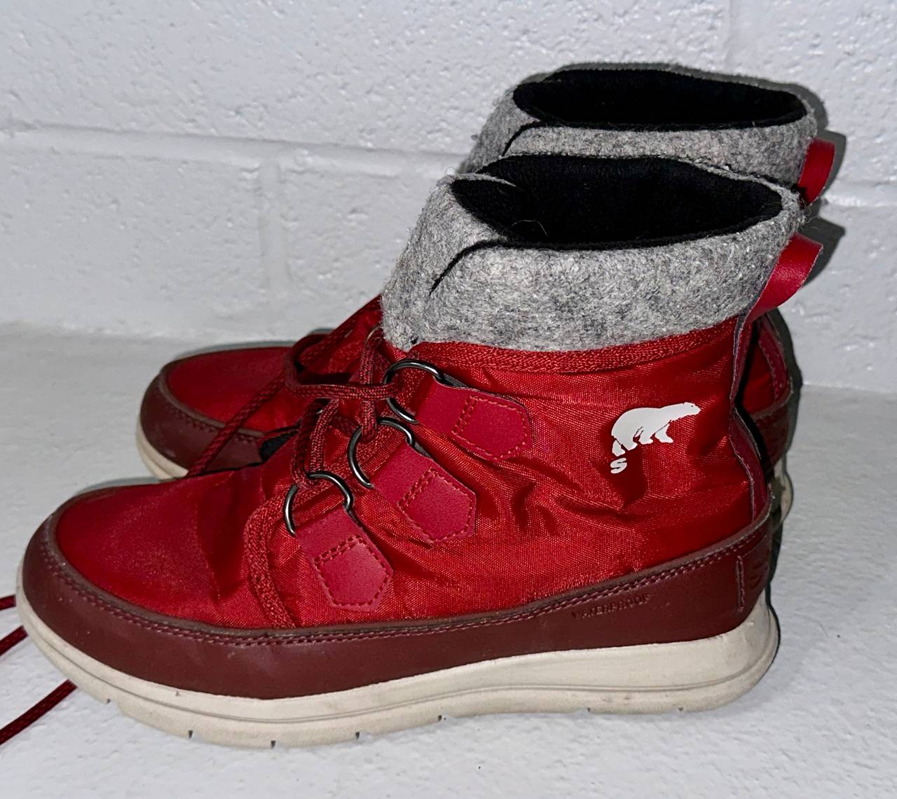 Sorel Whitney Short Lace Waterproof Boots