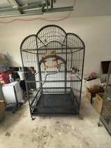 Prevue Pet Products Silverado Macaw Dometop Wrought Iron Bird Cage - Image 1
