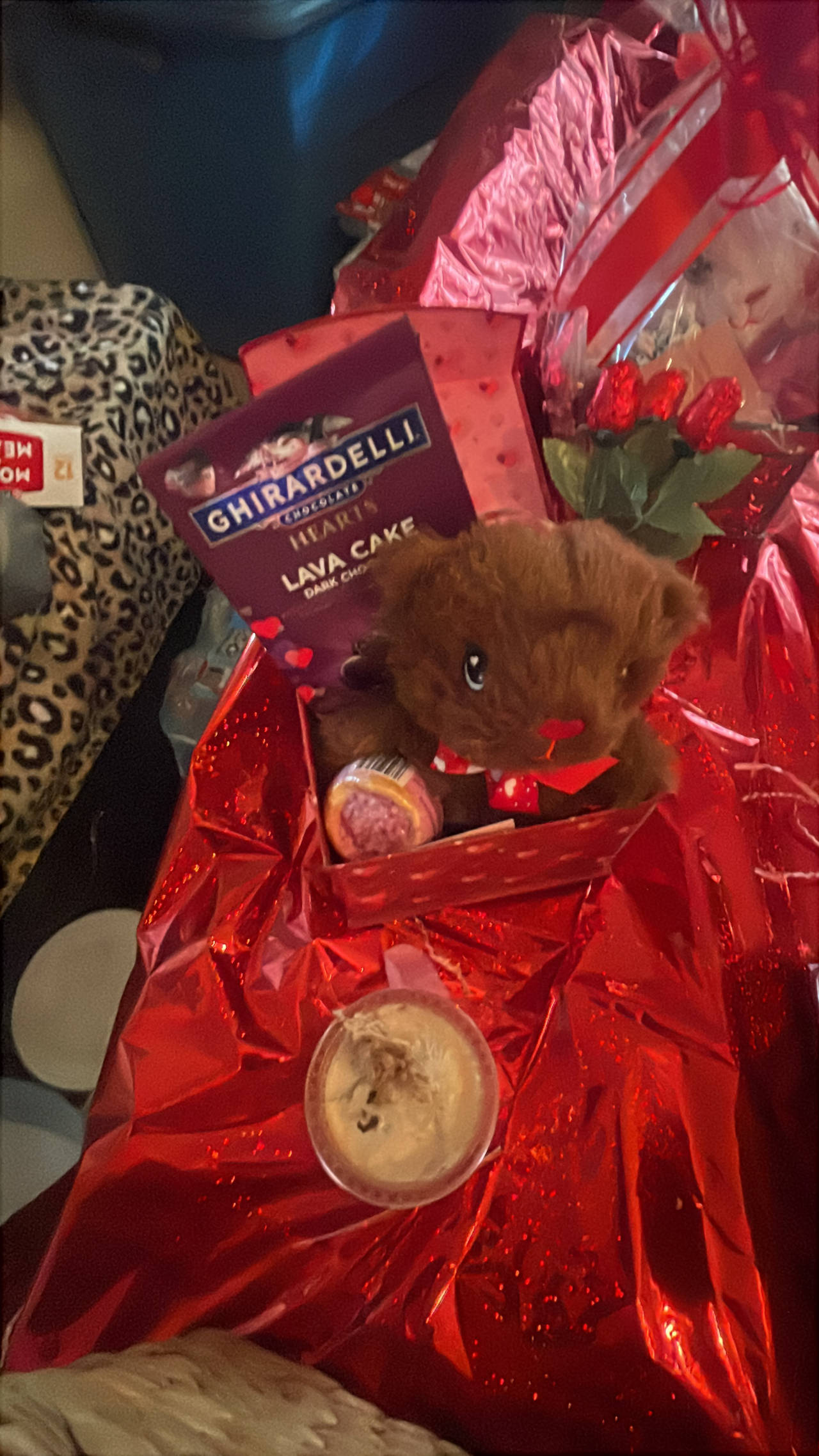 Ghirardelli Dark Chocolate Lava Cake Hearts