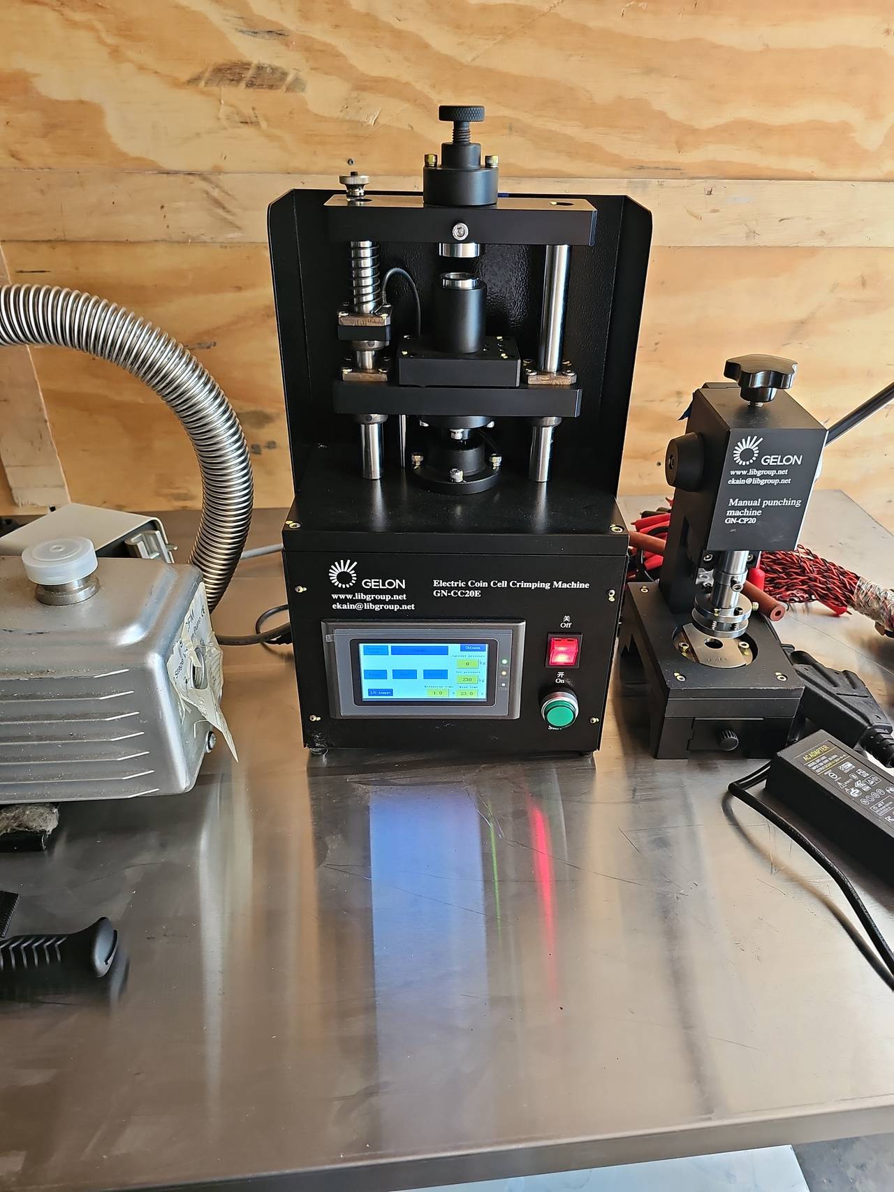 Gelon GN-CC20E Electric Coin Cell Crimping Machine