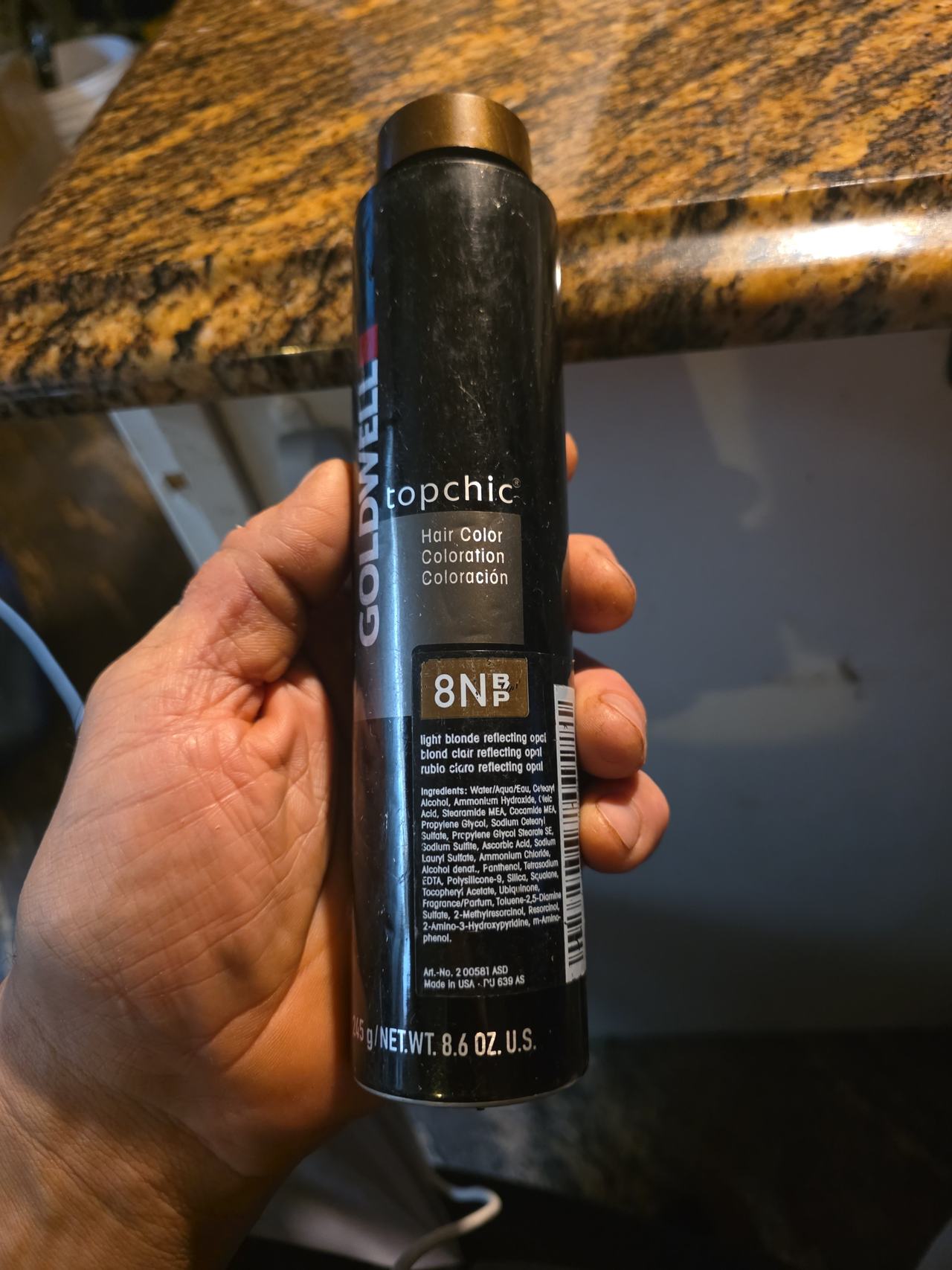 Goldwell Topchic Hair Color 8NP Light Blonde Reflecting Opal