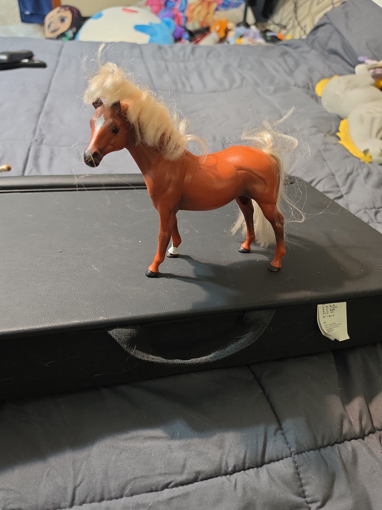 Vintage Barbie Chestnut Horse with Blonde Mane