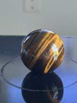 Polished Tiger's Eye Crystal Sphere - Image 4