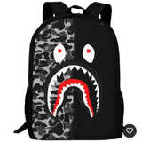 Shark Backpack Split Camo Pink/Blue - Image 2