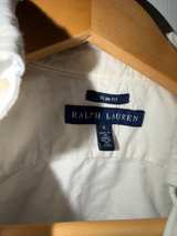 Ralph Lauren Polo Button-Down Shirt White Slim Fit Size 0 - Image 2