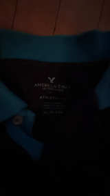 American Eagle Men's Contrast Collar Pique Polo - Image 2