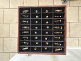 Golf Themed Metal Chess Set with Wooden Board - Image 2