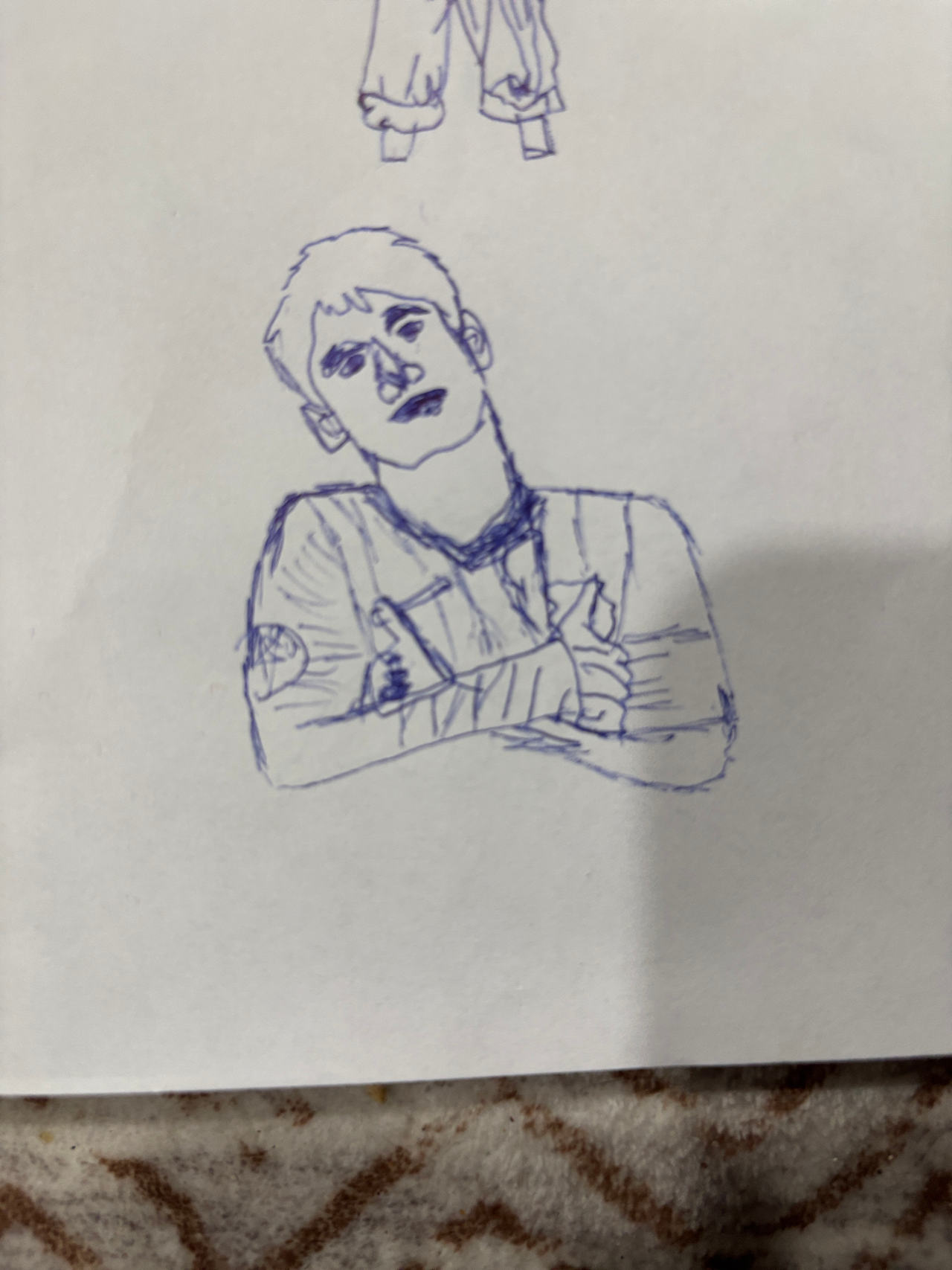 Hand-drawn Portrait Sketch